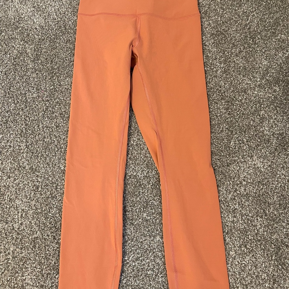 Lululemon Athletica Coral  Leggings